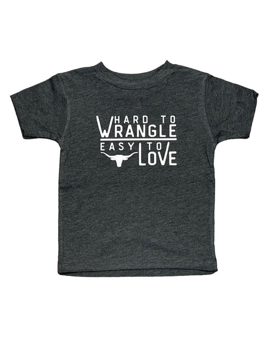 T-shirt - Hard to Wrangle Size 3-6M
